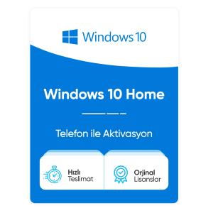 Windows 10 Home Retail – Telefon Aktivasyon